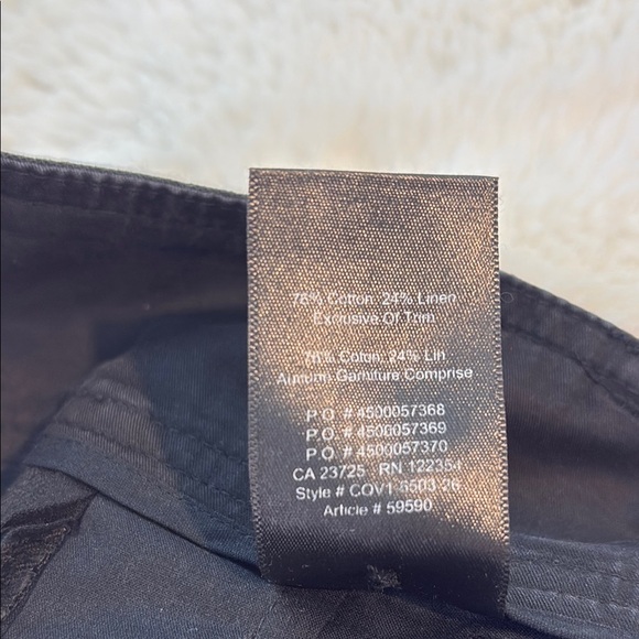 Babaton Black Wide Leg Pants - Picture 5 of 7